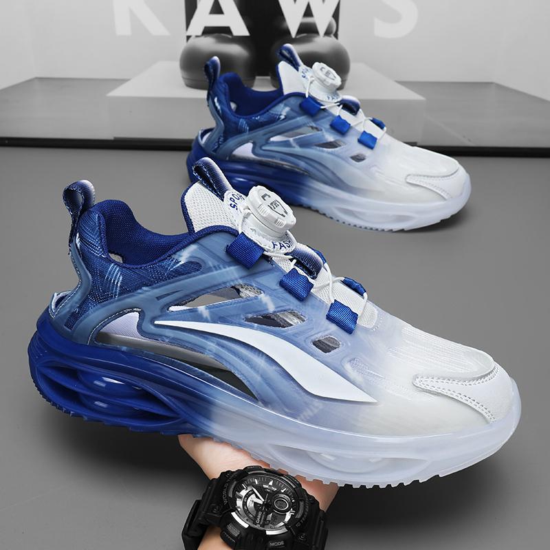 Нові літні сандалії дихаючі чоловічі туфлі сітчасті на відкритому повітрі чоловічі порожнисті босоніжки протиковзкі пляжні сандалі на плоскій підошві взуття Zapatillas Hombre 46 синій
Нові літні сандалії дихаючі чоловічі туфлі сітчасті на відкритому повітрі чоловічі порожнисті босоніжки протиковзкі пляжні сандалі на плоскій підошві взуття Zapatillas Hombre 46 синій