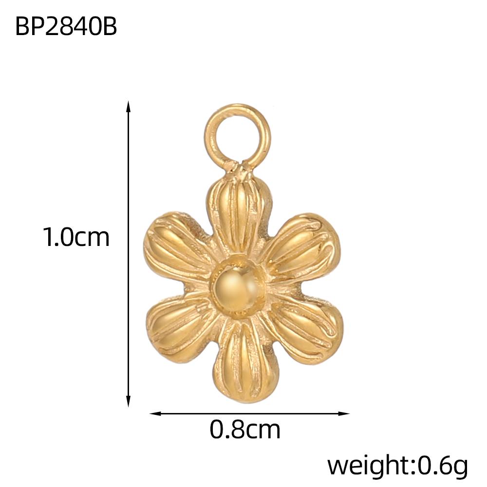 CARLIDANA New Gold Plated Charm Stainless Steel DIY Jewelry Pendant Multicolor Zircon Heart Butterfly Sun Flower Bowknot
CARLIDANA New Gold Plated Charm Stainless Steel DIY Jewelry Pendant Multicolor Zircon Heart Butterfly Sun Flower Bowknot