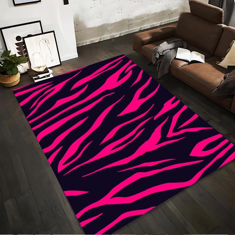 Pink Zebra Striped Carpet, Bold Animal Pattern, Modern Home Decor Rug Suitable for use as an anti-slip for living room bedroom sofas 40x60cm( 15x23in )
Pink Zebra Striped Carpet, Bold Animal Pattern, Modern Home Decor Rug Suitable for use as an anti-slip for living room bedroom sofas 40x60cm( 15x23in )