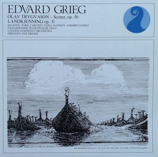 LP Record EDVARD GRIEG Olav Trygvason Scener Op. 50 L NKF30036 NORSK KULTURRA 1980 Norway Classical Used
LP Record EDVARD GRIEG Olav Trygvason Scener Op. 50 L NKF30036 NORSK KULTURRA 1980 Norway Classical Used