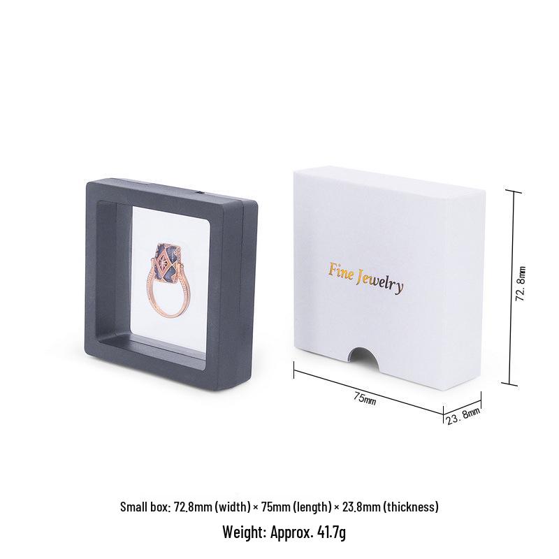 Прозрачная ПЭТ шкатулка для украшений Kacy с крышкой для колец, серег и ожерелий JB016869
Прозрачная ПЭТ шкатулка для украшений Kacy с крышкой для колец, серег и ожерелий JB016869