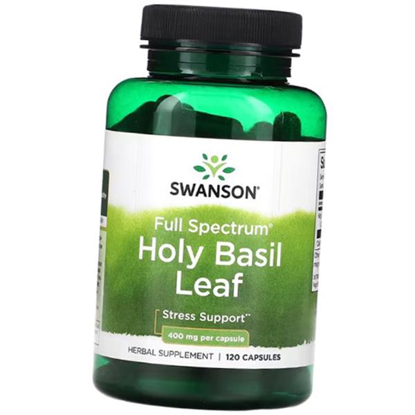 Holy basil leaf, Full Spectrum Holy Basil Leaf 400, Swanson 120 caps (71280314) 120caps
Holy basil leaf, Full Spectrum Holy Basil Leaf 400, Swanson 120 caps (71280314) 120caps
