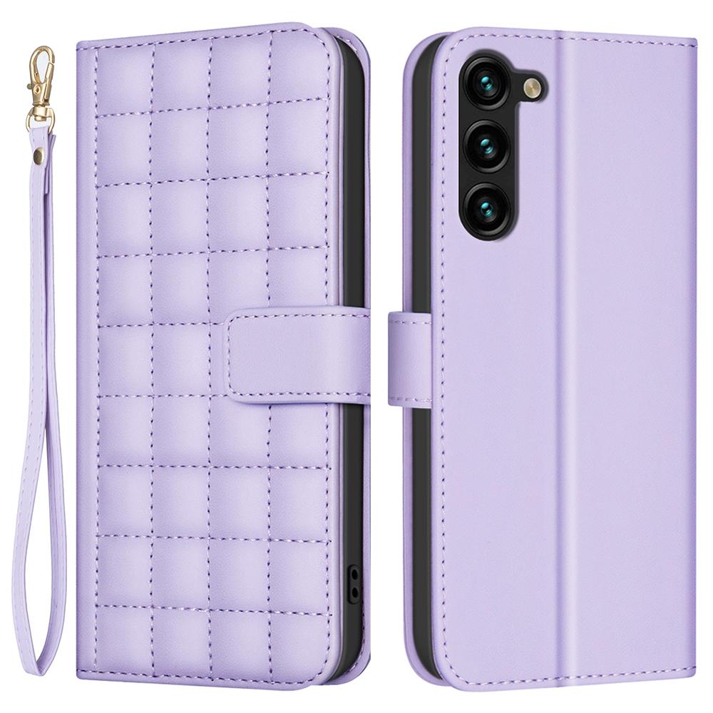 For Samsung Galaxy S23 Case Magnetic Clasp Leather Phone Cover Light Purple
For Samsung Galaxy S23 Case Magnetic Clasp Leather Phone Cover Light Purple