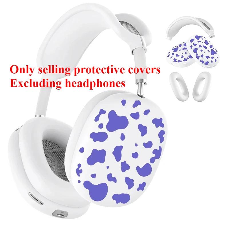 3 in 1 Cow pattern Earphone Silicone Protective Case For Apple AirPods Max 1/2 Earphone earphone Anti-collision And Anti-touch Excluding headphones
3 in 1 Cow pattern Earphone Silicone Protective Case For Apple AirPods Max 1/2 Earphone earphone Anti-collision And Anti-touch Excluding headphones