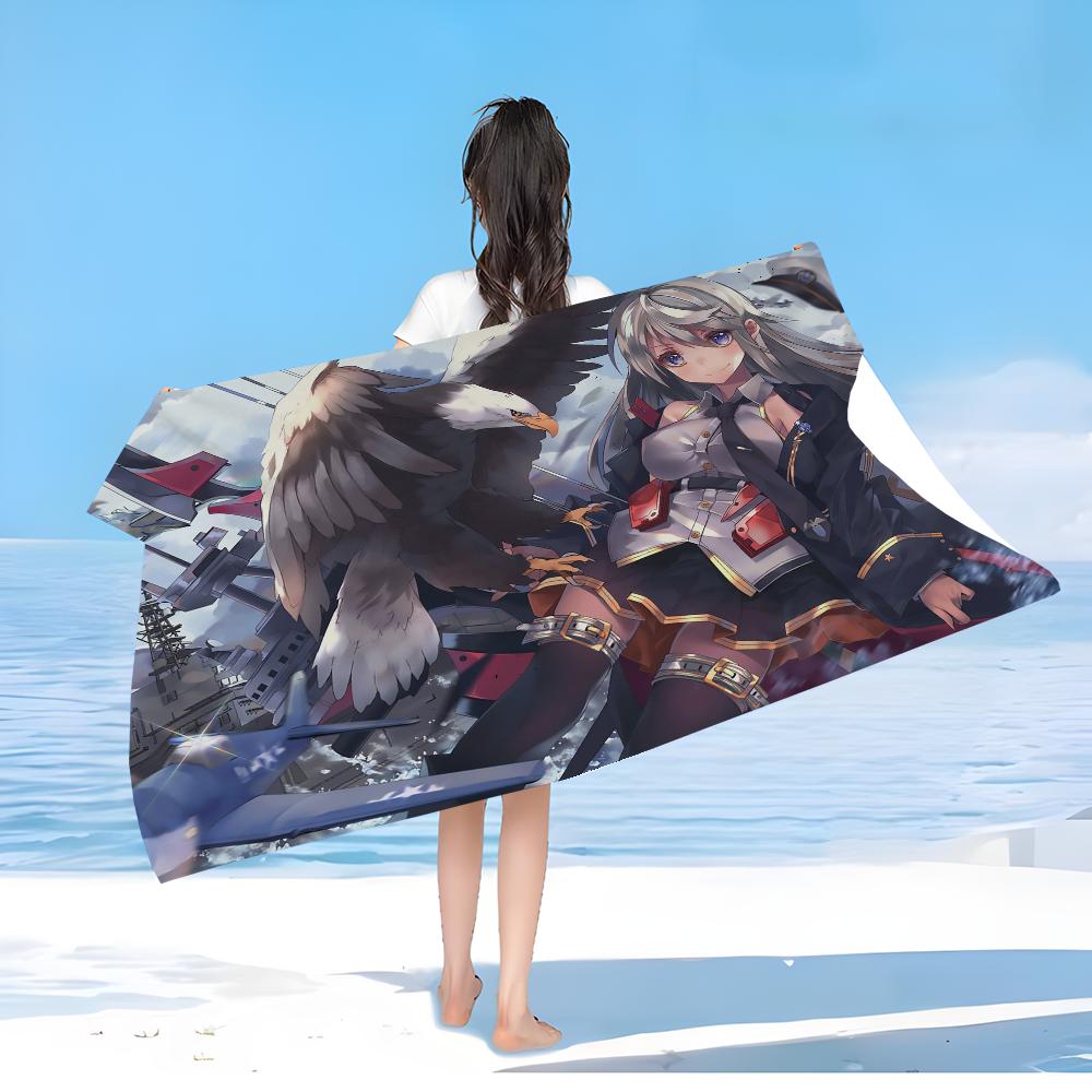 Azur Lane Beach Towel Cartoon Cute Summer Kids Large Bath Pool Beach Towel Microfiber Absorbent for Swimming Travel W40*H60(CM)
Azur Lane Beach Towel Cartoon Cute Summer Kids Large Bath Pool Beach Towel Microfiber Absorbent for Swimming Travel W40*H60(CM)