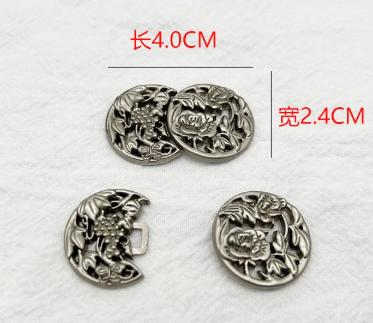 Metal disc buckle one size
Metal disc buckle one size