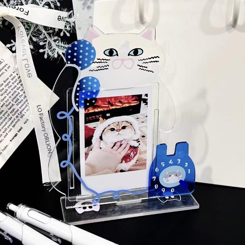 1Pcs Cute Kitten Acrylic Photo Display Collection Frame 3-inch Pet Photo Frame Creative Desktop Decoration Ornaments
1Pcs Cute Kitten Acrylic Photo Display Collection Frame 3-inch Pet Photo Frame Creative Desktop Decoration Ornaments