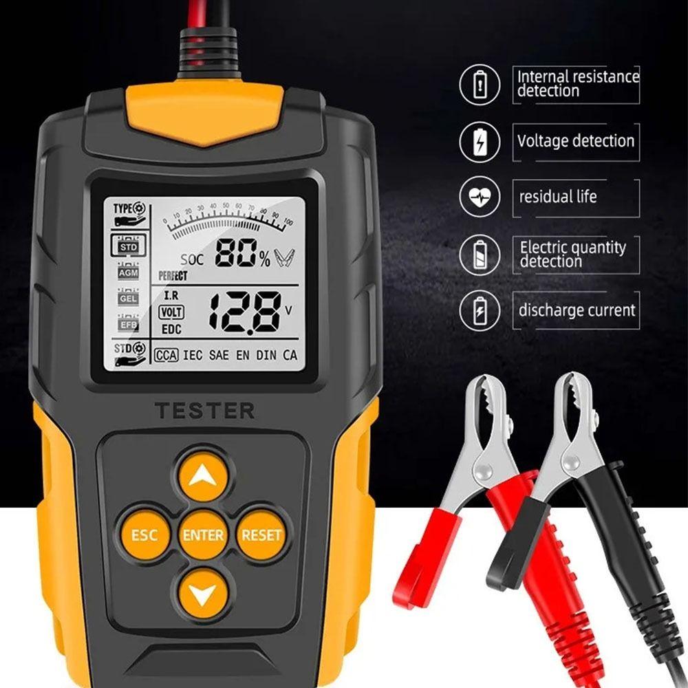 Smart Auto Battery Analyzer 12V 24V Internal Resistance Meter Вантажівка Мотоцикл Човен червоний
Smart Auto Battery Analyzer 12V 24V Internal Resistance Meter Вантажівка Мотоцикл Човен червоний