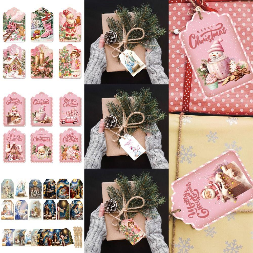 DIY Merry Christmas Labels Colorful Santa Claus Paper Cards Fashion Merry Christmas Tags Party Type F
DIY Merry Christmas Labels Colorful Santa Claus Paper Cards Fashion Merry Christmas Tags Party Type F