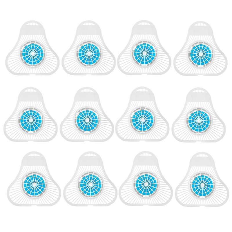 A34R Anti-Splash Filter Included 12-Pack Protection Urinal Deodorizer Screen, Odor Control For Men s Restroom, With Urinal Cakes белый
A34R Anti-Splash Filter Included 12-Pack Protection Urinal Deodorizer Screen, Odor Control For Men s Restroom, With Urinal Cakes белый