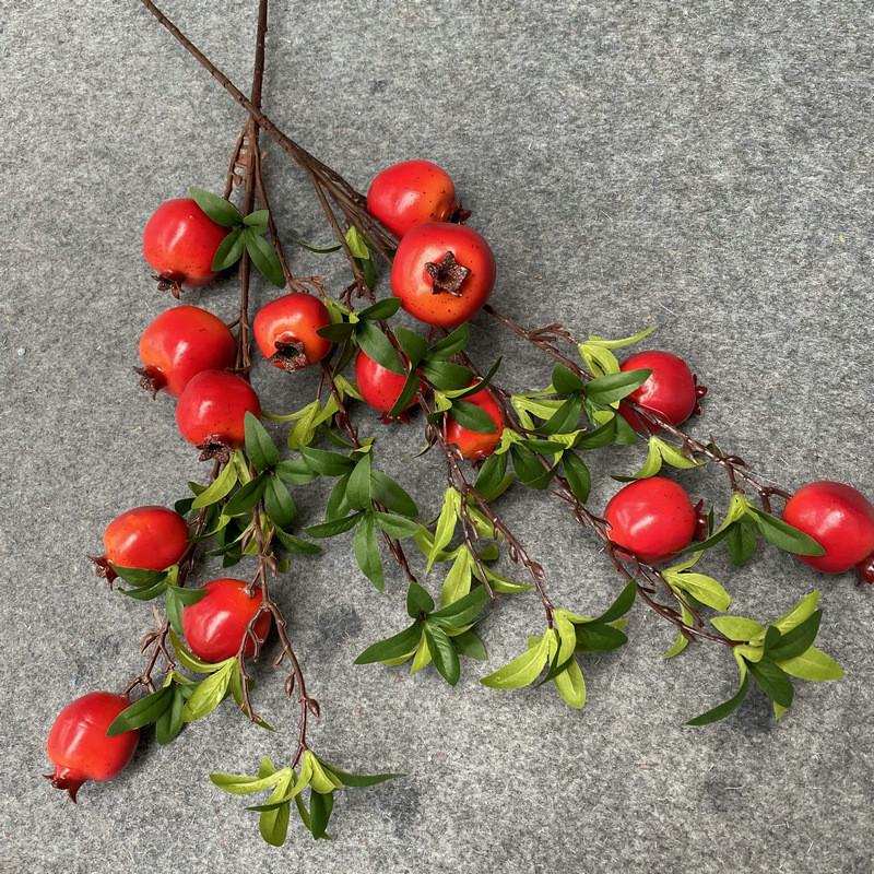 Faux Pomegranate Fruit Home Decor Berry Artificial Plant For Photography Props And Interior Design Red
Faux Pomegranate Fruit Home Decor Berry Artificial Plant For Photography Props And Interior Design Red