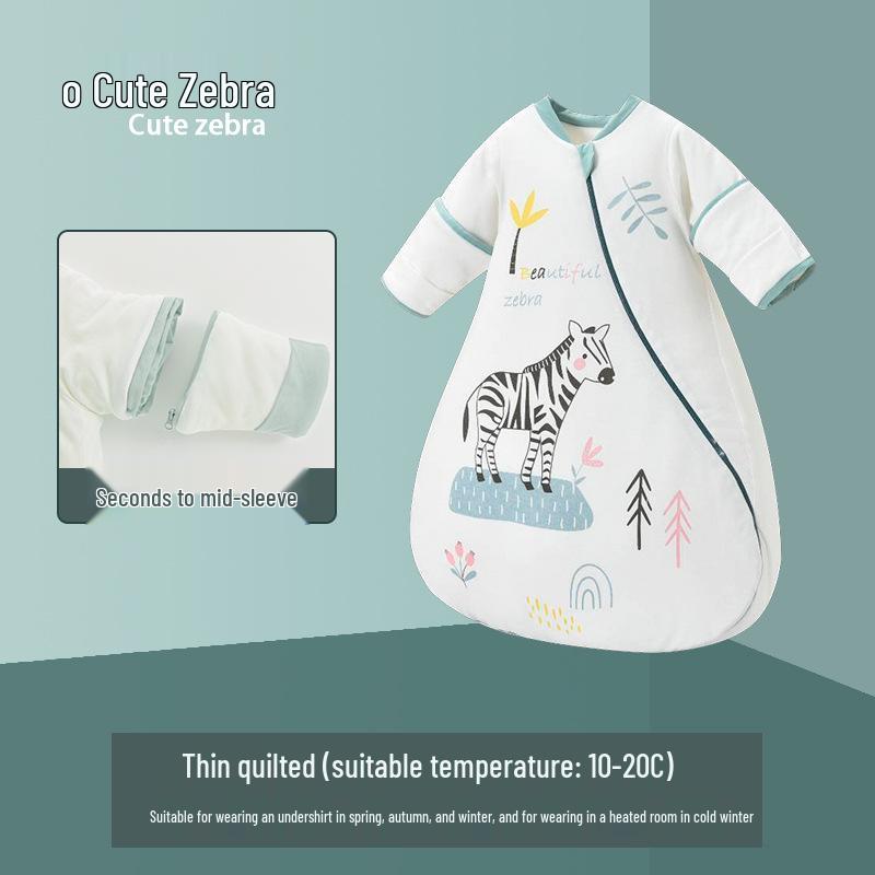 Thickened Cotton Kick-Proof Sleeping Bag for Newborns and Infants - Class A Winter Quilt S (up to 70CM height)
Thickened Cotton Kick-Proof Sleeping Bag for Newborns and Infants - Class A Winter Quilt S (up to 70CM height)