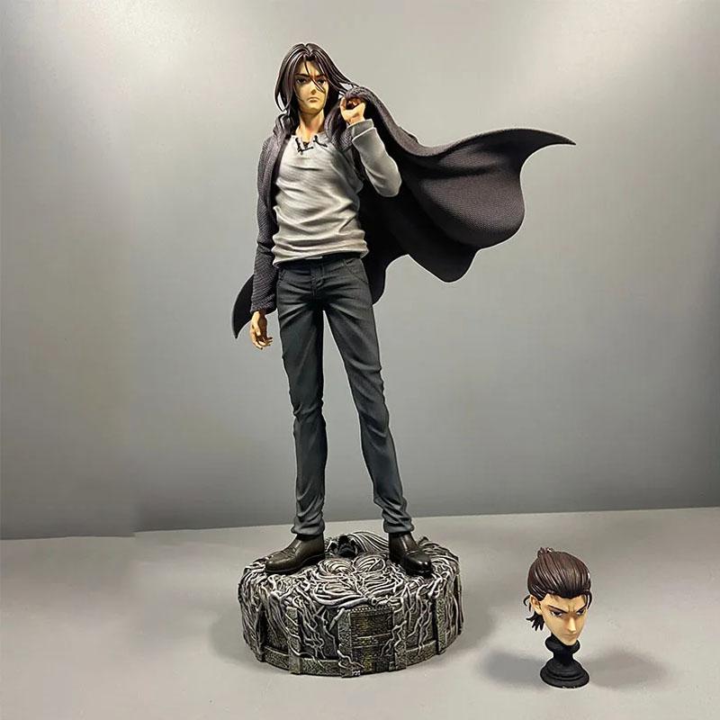 30cm Eren Jaeger Figure PVC Anime Action Figure Replaceable Heads Figurine Doll Collectible Gifts
30cm Eren Jaeger Figure PVC Anime Action Figure Replaceable Heads Figurine Doll Collectible Gifts