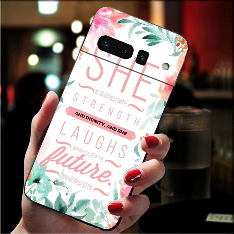 Phone Case For Google Pixel 10 9 Pro XL 9A 8 7 6 Pro Pixel 8A 7A 6A Pixel 8 7 6 5 Good Vibe Only bible Google Pixel 9
Phone Case For Google Pixel 10 9 Pro XL 9A 8 7 6 Pro Pixel 8A 7A 6A Pixel 8 7 6 5 Good Vibe Only bible Google Pixel 9