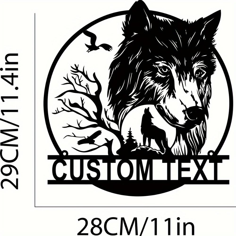 Vintage Wolf Tree Metal Wall Art, Personalized Home Decor, Rustic Gift for Living Room
Vintage Wolf Tree Metal Wall Art, Personalized Home Decor, Rustic Gift for Living Room