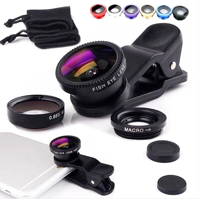 3in1 Fisheye Phone Lens 0.67X Wide Angle Zoom Fish Eye Macro Lenses Camera Kits With Clip Lens On The Phone for Smartphone
3in1 Fisheye Phone Lens 0.67X Wide Angle Zoom Fish Eye Macro Lenses Camera Kits With Clip Lens On The Phone for Smartphone