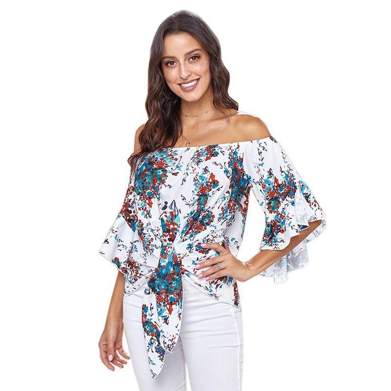 American Shiying Fashion Floral Print Chiffon Shirt Women 2025 Summer New off-Shoulder Short sleeve Top Women LC252111-White S(Code fits (45.00 kg-55.00 kg)
American Shiying Fashion Floral Print Chiffon Shirt Women 2025 Summer New off-Shoulder Short sleeve Top Women LC252111-White S(Code fits (45.00 kg-55.00 kg)