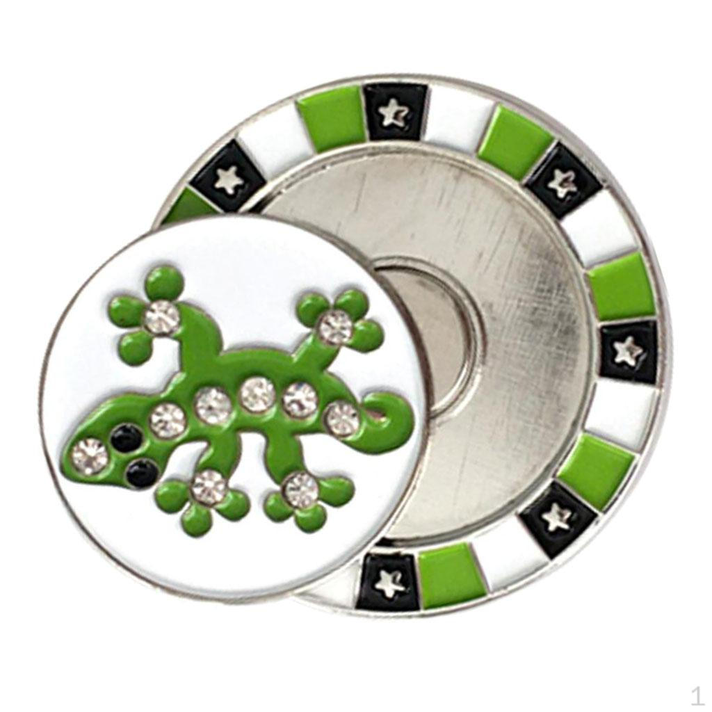 Golf Cap Clip,Double-Sided Enamel Markers, Attaches Easily to Hats
Golf Cap Clip,Double-Sided Enamel Markers, Attaches Easily to Hats