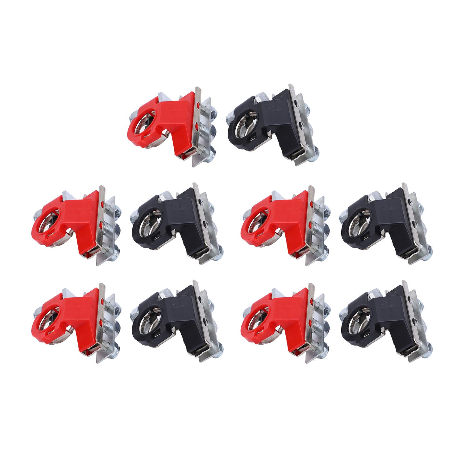 5 Pairs Battery Terminals Clamps Brass Galvanized Quick Release Battery Wiring Connector
5 Pairs Battery Terminals Clamps Brass Galvanized Quick Release Battery Wiring Connector
