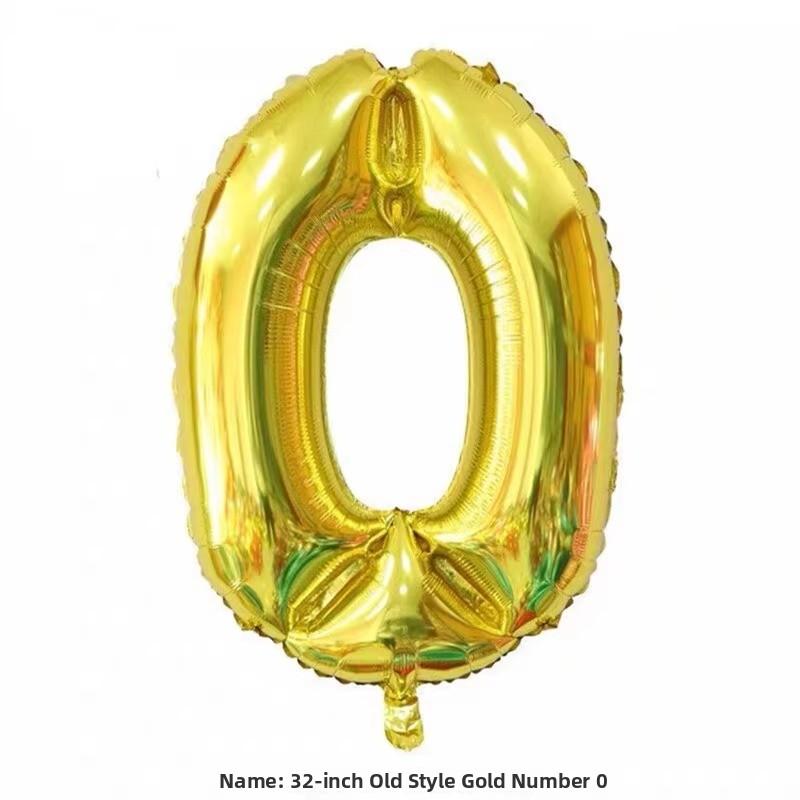 32-Inch Aluminum Foil Number Balloons Gold Silver Birthday Baby One Year Old Decorative Photography Balloons Celebration Supp...
32-Inch Aluminum Foil Number Balloons Gold Silver Birthday Baby One Year Old Decorative Photography Balloons Celebration Supp...