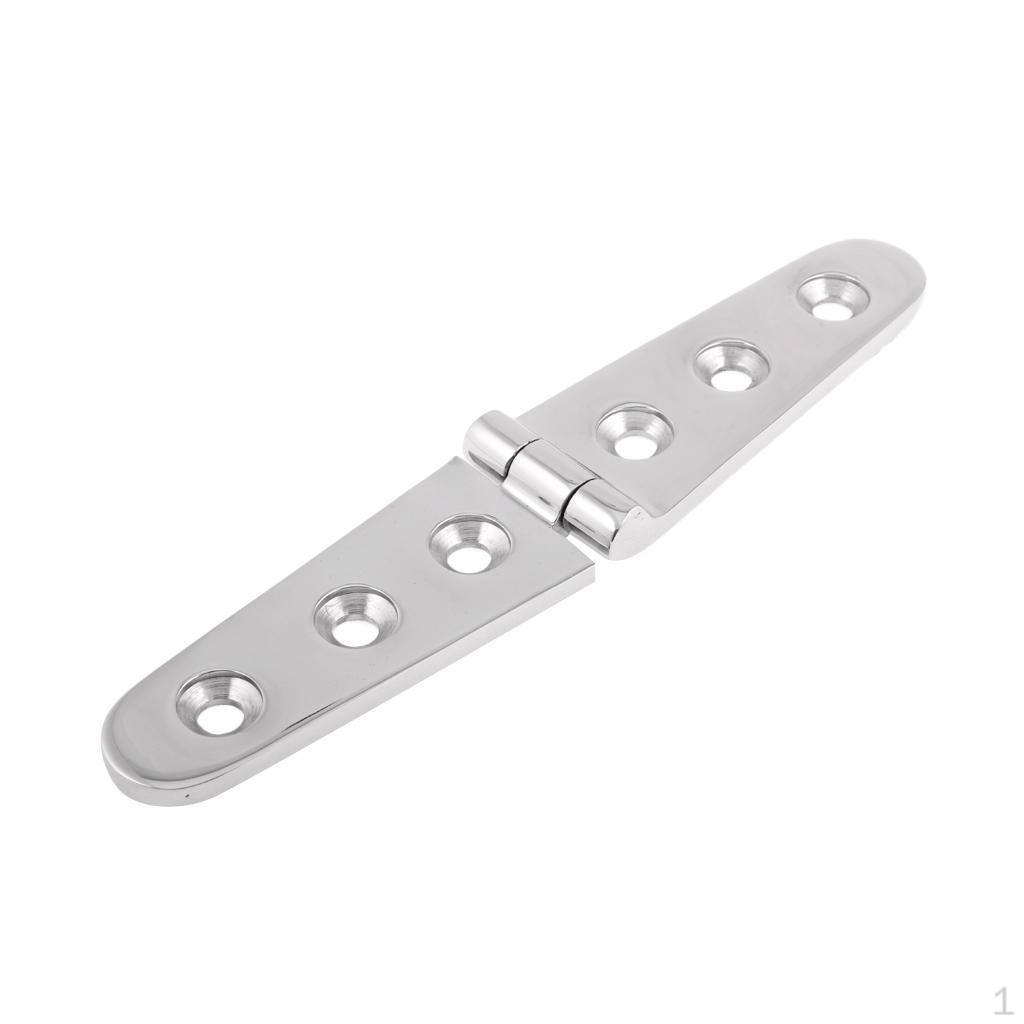 316 Stainless Steel Marine Boat Cast Strap Hinge 150mm / 6 Hardware
316 Stainless Steel Marine Boat Cast Strap Hinge 150mm / 6 Hardware