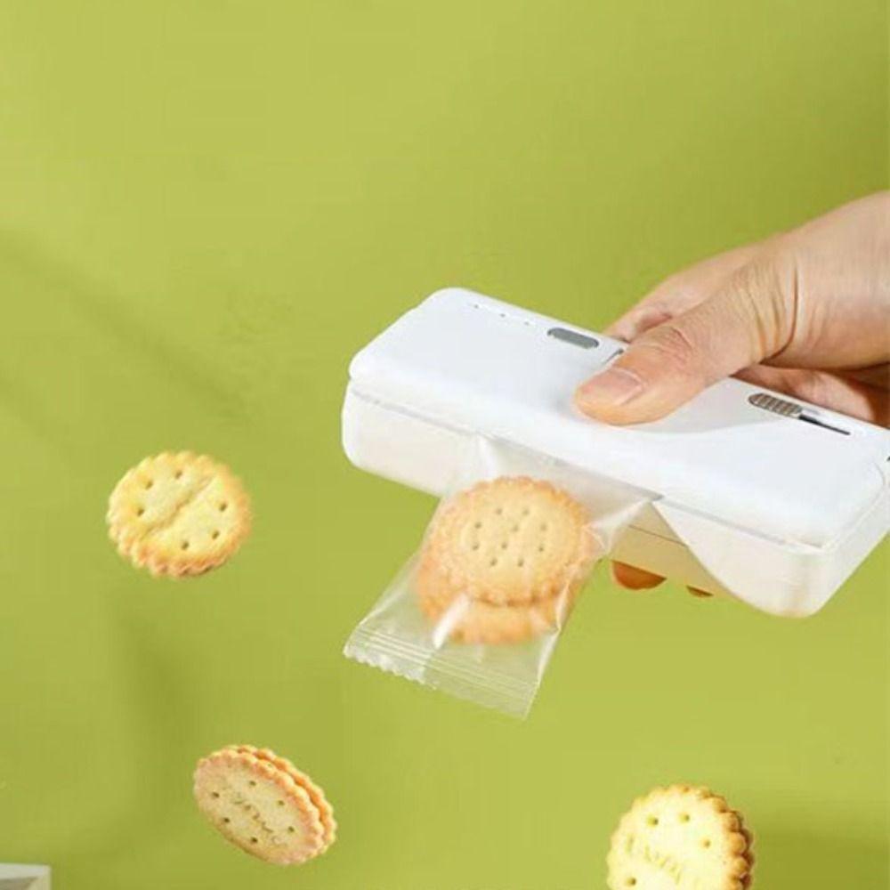 2 in 1 Heat Sealer Handheld Packaging Sealer Baking Tool Plastic Bags Sealer Cookies зелений
2 in 1 Heat Sealer Handheld Packaging Sealer Baking Tool Plastic Bags Sealer Cookies зелений