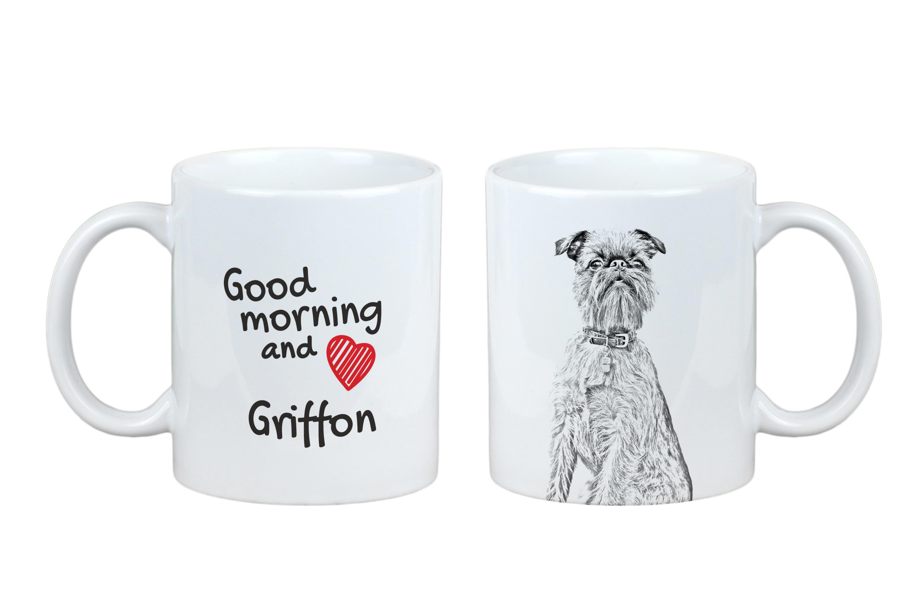Griffon Bruxellois, Brussels Griffon - cup with a dog, personalized cup with a print, a classic gift for everyone from the Art-Dog brand білий
Griffon Bruxellois, Brussels Griffon - cup with a dog, personalized cup with a print, a classic gift for everyone from the Art-Dog brand білий