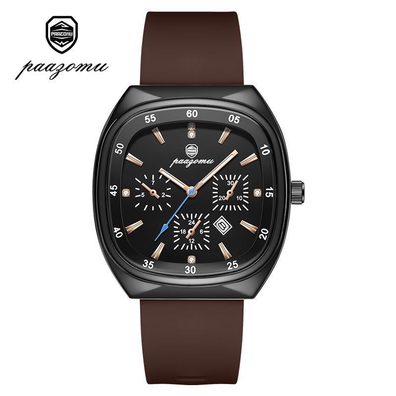 Men s Sport Quartz Watch Multicolor Silicone Strap Square Dial Wristwatch Casual Daily Male Watches with Multiple Color Options коричневий
Men s Sport Quartz Watch Multicolor Silicone Strap Square Dial Wristwatch Casual Daily Male Watches with Multiple Color Options коричневий