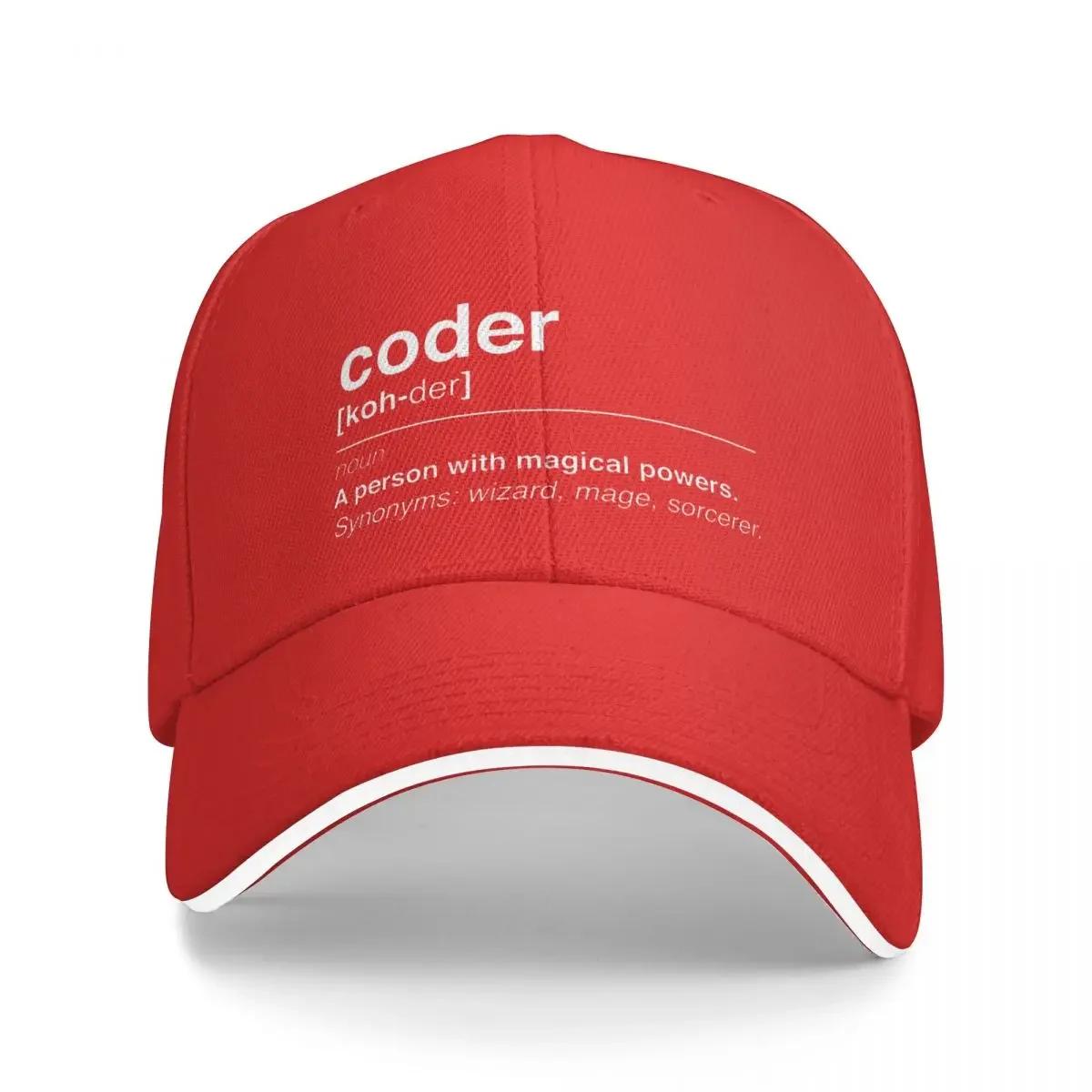 Coder Definition Cap Fashion Casual Baseball Caps Adjustable Hat Hip Hop Summer Unisex Baseball Hats Customizable Polychromatic One Size
Coder Definition Cap Fashion Casual Baseball Caps Adjustable Hat Hip Hop Summer Unisex Baseball Hats Customizable Polychromatic One Size