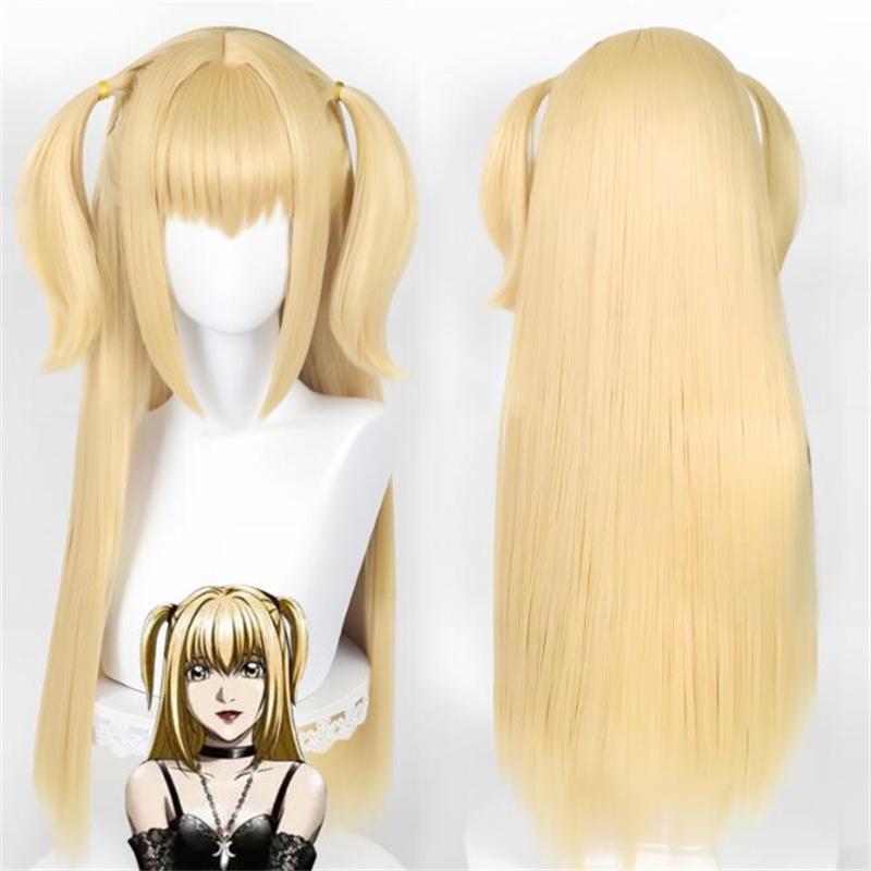 Парик для косплея MisaMisa Аниме Тетрадь смерти Косплей Misa Amane Золотые длинные термостойкие волосы парики One Size
Парик для косплея MisaMisa Аниме Тетрадь смерти Косплей Misa Amane Золотые длинные термостойкие волосы парики One Size