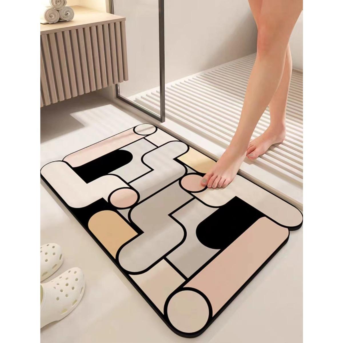 Коврик для ванной комнаты с диатомовой грязью, нескользящий коврик, впитывающий коврик для ног в туалете, противоскользящий коврик для двери в душевую кабину 40 * 60cm
Коврик для ванной комнаты с диатомовой грязью, нескользящий коврик, впитывающий коврик для ног в туалете, противоскользящий коврик для двери в душевую кабину 40 * 60cm