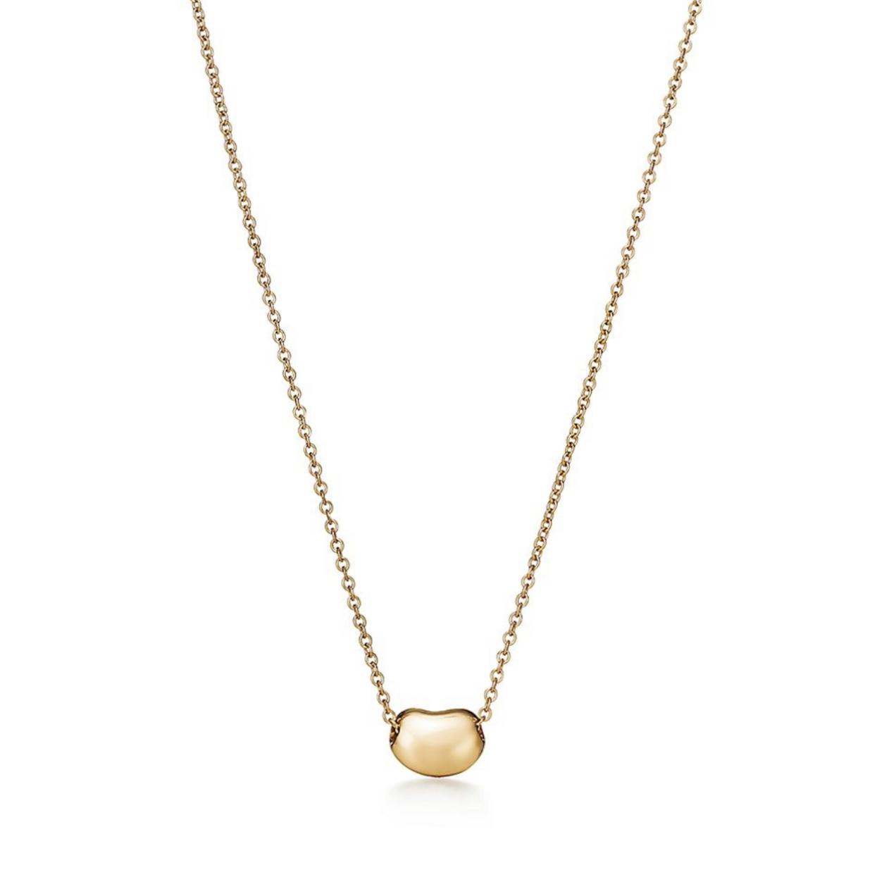 Tiffany & Co. Elsa Peretti® Pea 18K Gold Necklace Women necklace GRP11431 Box,7mm
Tiffany & Co. Elsa Peretti® Pea 18K Gold Necklace Women necklace GRP11431 Box,7mm