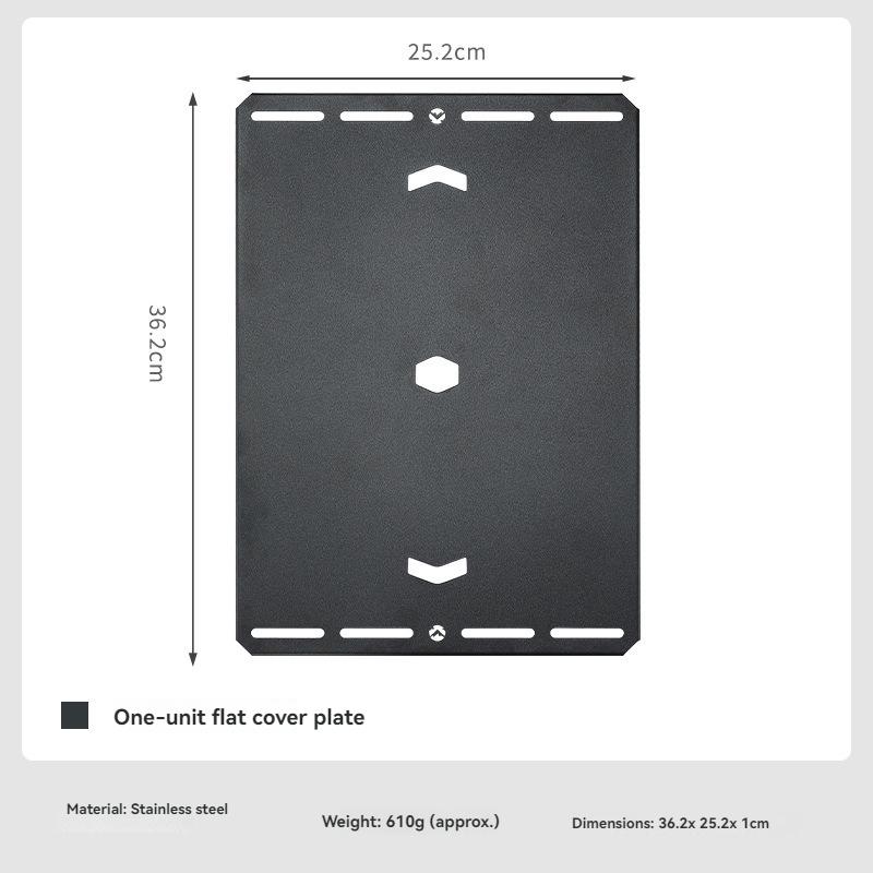 CAMPINGMOON CK-25BK-1P Single Unit IGT Combination Table Compatible with Snow Peak Burner Lids Outdoor Camping Table Accessory
CAMPINGMOON CK-25BK-1P Single Unit IGT Combination Table Compatible with Snow Peak Burner Lids Outdoor Camping Table Accessory