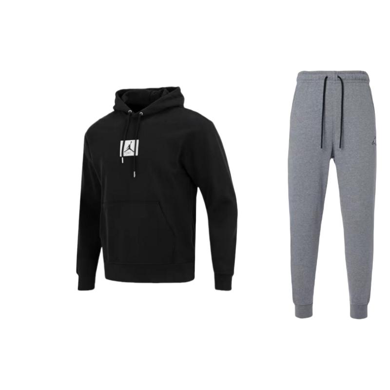 Jordan Logo Printed Pattern Hooded Knit Long Sleeve Top Comfortable Mid Waist Drawstring Pants Casual Sports Set Unisex Sets DQ7341-091+DQ7339-010 S
Jordan Logo Printed Pattern Hooded Knit Long Sleeve Top Comfortable Mid Waist Drawstring Pants Casual Sports Set Unisex Sets DQ7341-091+DQ7339-010 S
