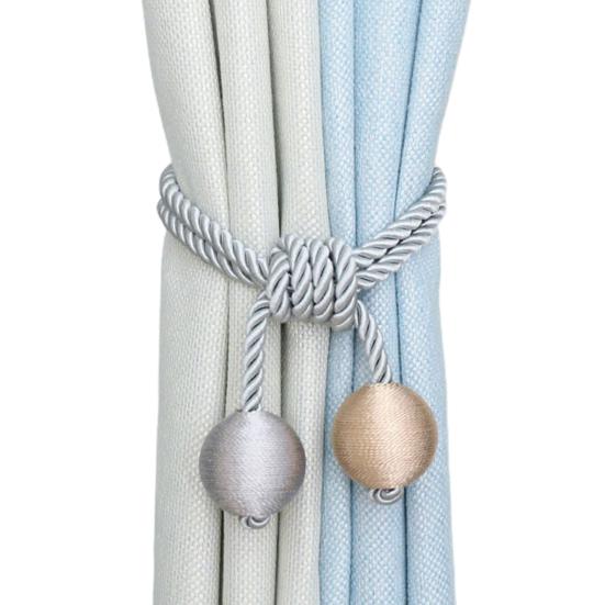 Практичний тримач для штор Креативне кріплення Багатобарвна підвісна м’яча драпірування Застібка для спальні сірий
Практичний тримач для штор Креативне кріплення Багатобарвна підвісна м’яча драпірування Застібка для спальні сірий