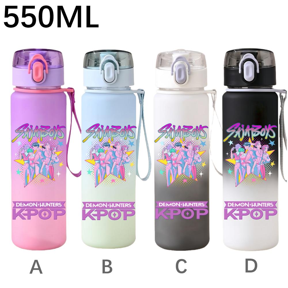 550ML KPop Demon Hunters Cartoon Pattern Sport Water Bottle Leak Proof Water Cup Outdoor Sports Drinking Bottle Birth Date Gifts A-1PCS
550ML KPop Demon Hunters Cartoon Pattern Sport Water Bottle Leak Proof Water Cup Outdoor Sports Drinking Bottle Birth Date Gifts A-1PCS