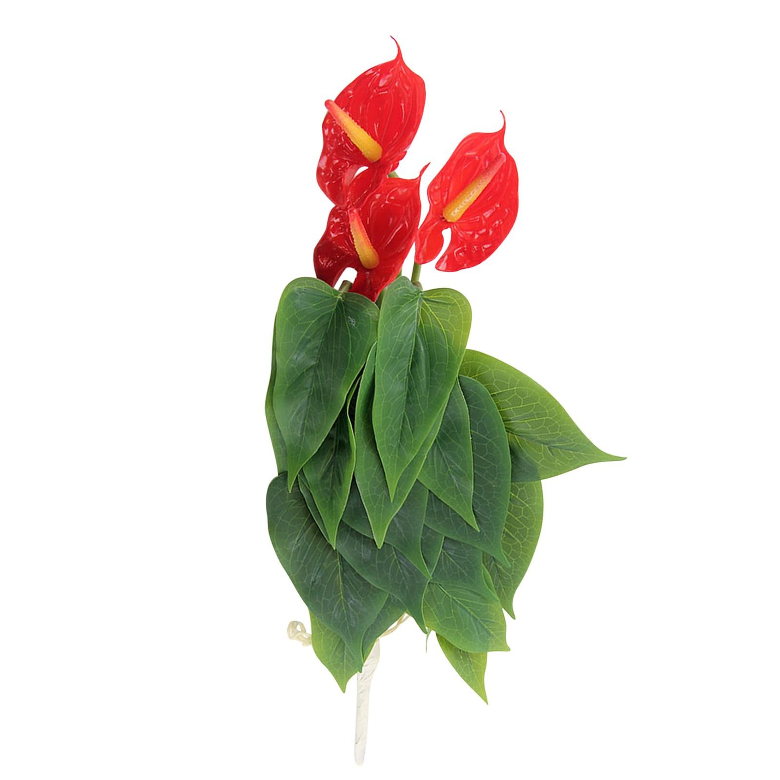 21 Heads Anthurium Artificial Flower Arrangement for Desktop Decorative Use Realistic Texture Durable Material Indoor Display красный
21 Heads Anthurium Artificial Flower Arrangement for Desktop Decorative Use Realistic Texture Durable Material Indoor Display красный