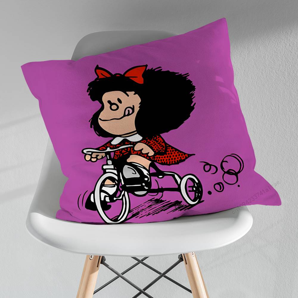 Cute MMafaldas Comics pillow over living room sofa cushion cover home decoration bedroom room bed pillow cover 30x30cm
Cute MMafaldas Comics pillow over living room sofa cushion cover home decoration bedroom room bed pillow cover 30x30cm