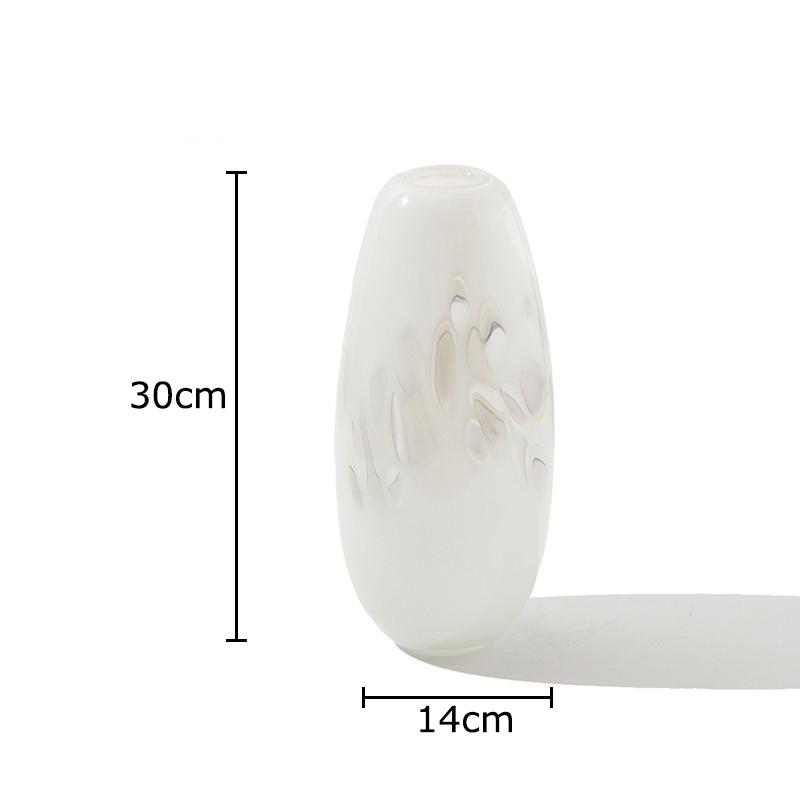 Milky White Gradient Glass Vase Plant Pot Table Decoration Flower Arrangement Hydroponics Floral Vases Room Aesthetic Decor
Milky White Gradient Glass Vase Plant Pot Table Decoration Flower Arrangement Hydroponics Floral Vases Room Aesthetic Decor