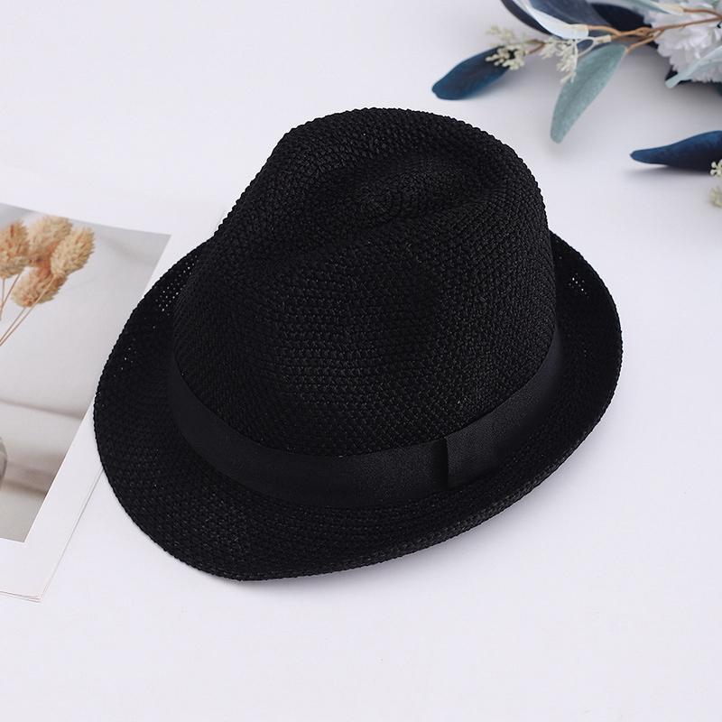 GEMVIE Women Men Summer Straw Jazz Hat Outdoor Beach Panama Trilby Hats Solid Color Gangster Cap 56-58cm чорний
GEMVIE Women Men Summer Straw Jazz Hat Outdoor Beach Panama Trilby Hats Solid Color Gangster Cap 56-58cm чорний
