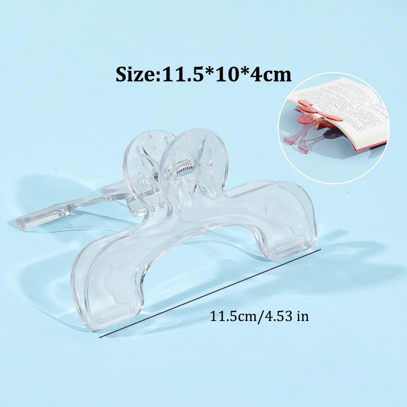 1pcs Book Clip Simple Reading Stand Note Clamp Anti-Flip Folder Fixed Reading Holder Office Study Tool for Desk
1pcs Book Clip Simple Reading Stand Note Clamp Anti-Flip Folder Fixed Reading Holder Office Study Tool for Desk