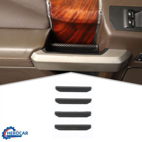 4X Carbon Fiber Inner Door Handle Cover Trim Decor for Ford F150 2015- ABS
4X Carbon Fiber Inner Door Handle Cover Trim Decor for Ford F150 2015- ABS