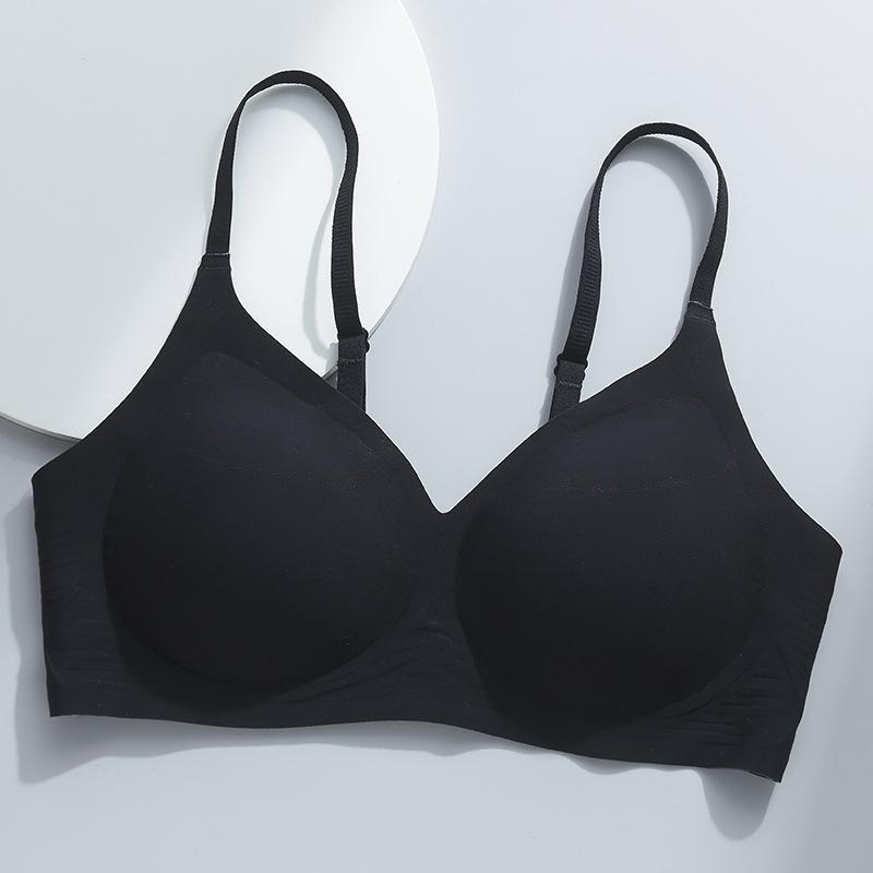 Summer ultra-thin 1.1CM jelly glue women s no steel ring solid color, bra cover gathers new models Xl (suitable for 60-70kg ) чорний
Summer ultra-thin 1.1CM jelly glue women s no steel ring solid color, bra cover gathers new models Xl (suitable for 60-70kg ) чорний