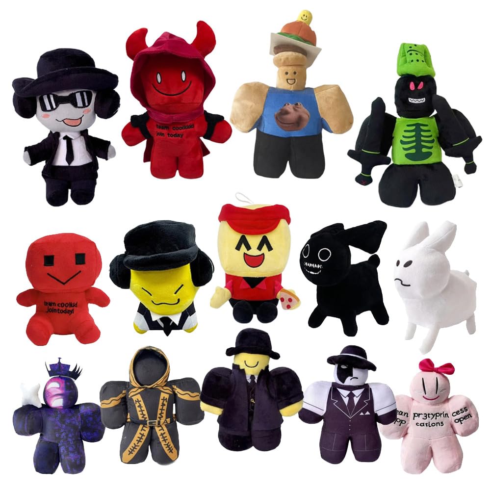 Forsaken Plush Doll Goods - Forsaken Chance (007n7) Elliot Coolkid Game Character Stuffed Toy - High Elasticity, Soft, Cute, Gift, Collection (04)
Forsaken Plush Doll Goods - Forsaken Chance (007n7) Elliot Coolkid Game Character Stuffed Toy - High Elasticity, Soft, Cute, Gift, Collection (04)