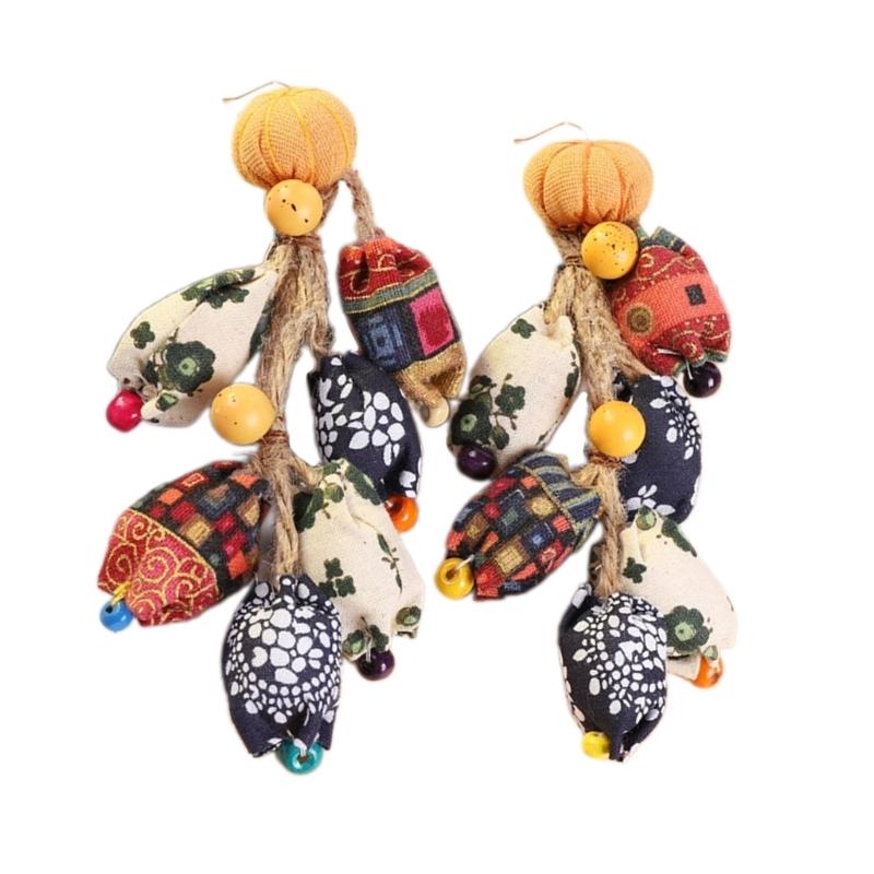 Fashionable Personalize Fall Earrings Decoration for Women Handmade Fabric Pumpkin and Sunflower Dangle Jewelry
Fashionable Personalize Fall Earrings Decoration for Women Handmade Fabric Pumpkin and Sunflower Dangle Jewelry