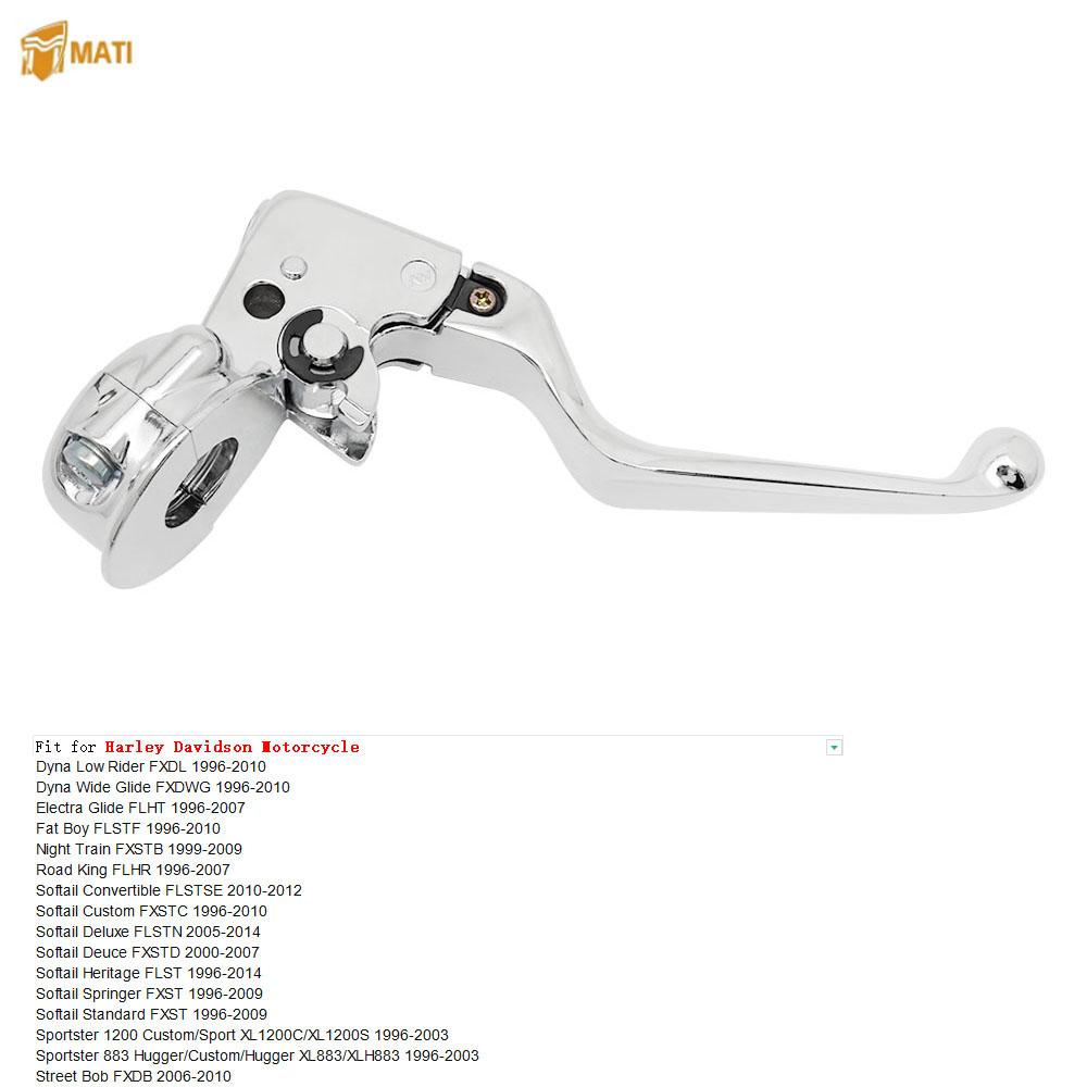 Clutch Lever & Mount Perch Bracket Assy Black for Harley Davidson Sportster 883 1200 Softail Dyna Electra Glide Road King Fat A
Clutch Lever & Mount Perch Bracket Assy Black for Harley Davidson Sportster 883 1200 Softail Dyna Electra Glide Road King Fat A
