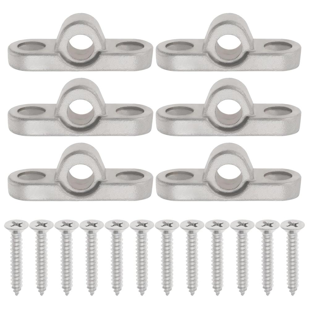 6Pcs Stainless Steel Awning Eyelets Wall Eyelets For Caravan Motorhome Tent Sunshade Fixing Buckle RV Parts Accessories
6Pcs Stainless Steel Awning Eyelets Wall Eyelets For Caravan Motorhome Tent Sunshade Fixing Buckle RV Parts Accessories