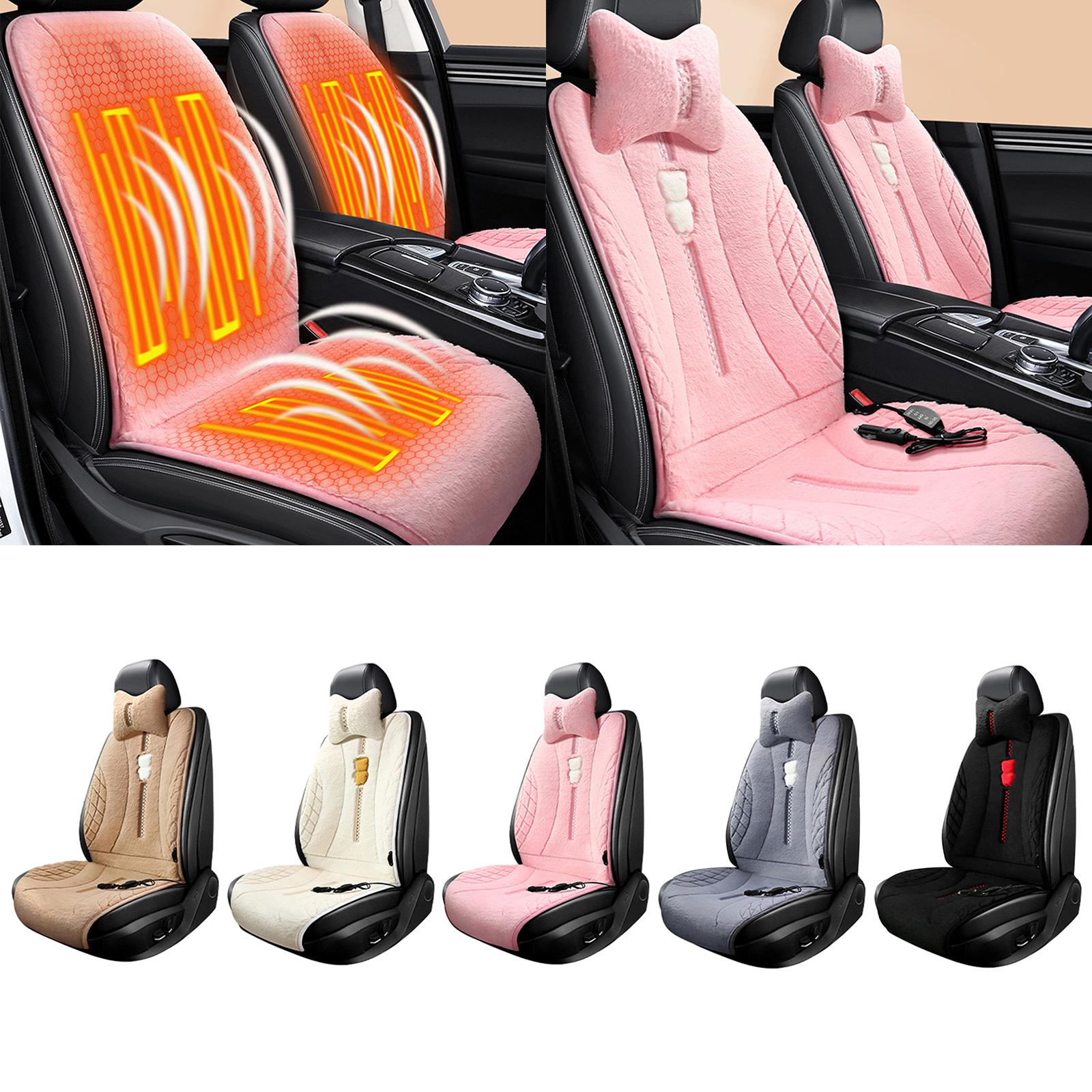 Seat Cushion for Full Back and Seat 12V Universal Heated Seat Cover Electric Car Seat Cushion Warm Soft Plush Pad
Seat Cushion for Full Back and Seat 12V Universal Heated Seat Cover Electric Car Seat Cushion Warm Soft Plush Pad