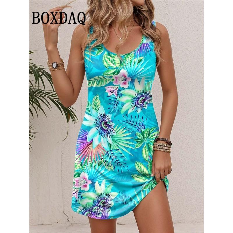 Dresses For Women 2025 Women Vacation Beach Summer Vest Butterfly Flowers Loose Dress Sundress Casual 3D Print Sleeveless Dress XXXL
Dresses For Women 2025 Women Vacation Beach Summer Vest Butterfly Flowers Loose Dress Sundress Casual 3D Print Sleeveless Dress XXXL