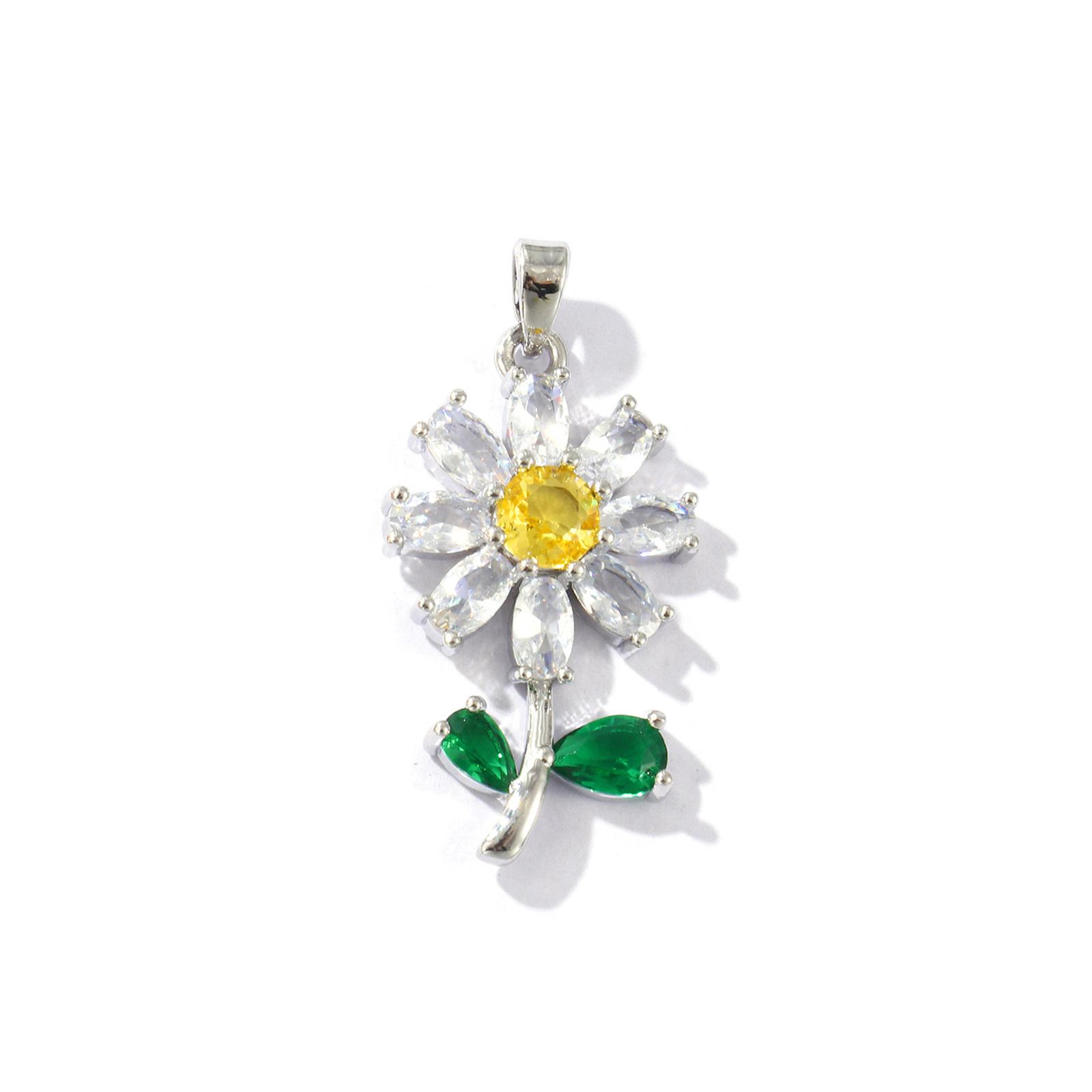 2 Pcs Brass Pendants Gold Plated Daisy Flower Multicolor Rhinestone Charms For DIY Necklace Jewelry Making Finding 3.2cm x 1.6cm
2 Pcs Brass Pendants Gold Plated Daisy Flower Multicolor Rhinestone Charms For DIY Necklace Jewelry Making Finding 3.2cm x 1.6cm